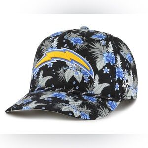 Men's Los Angeles Chargers '47 Black Dark Tropic Hitch Adjustable Hat NWT
